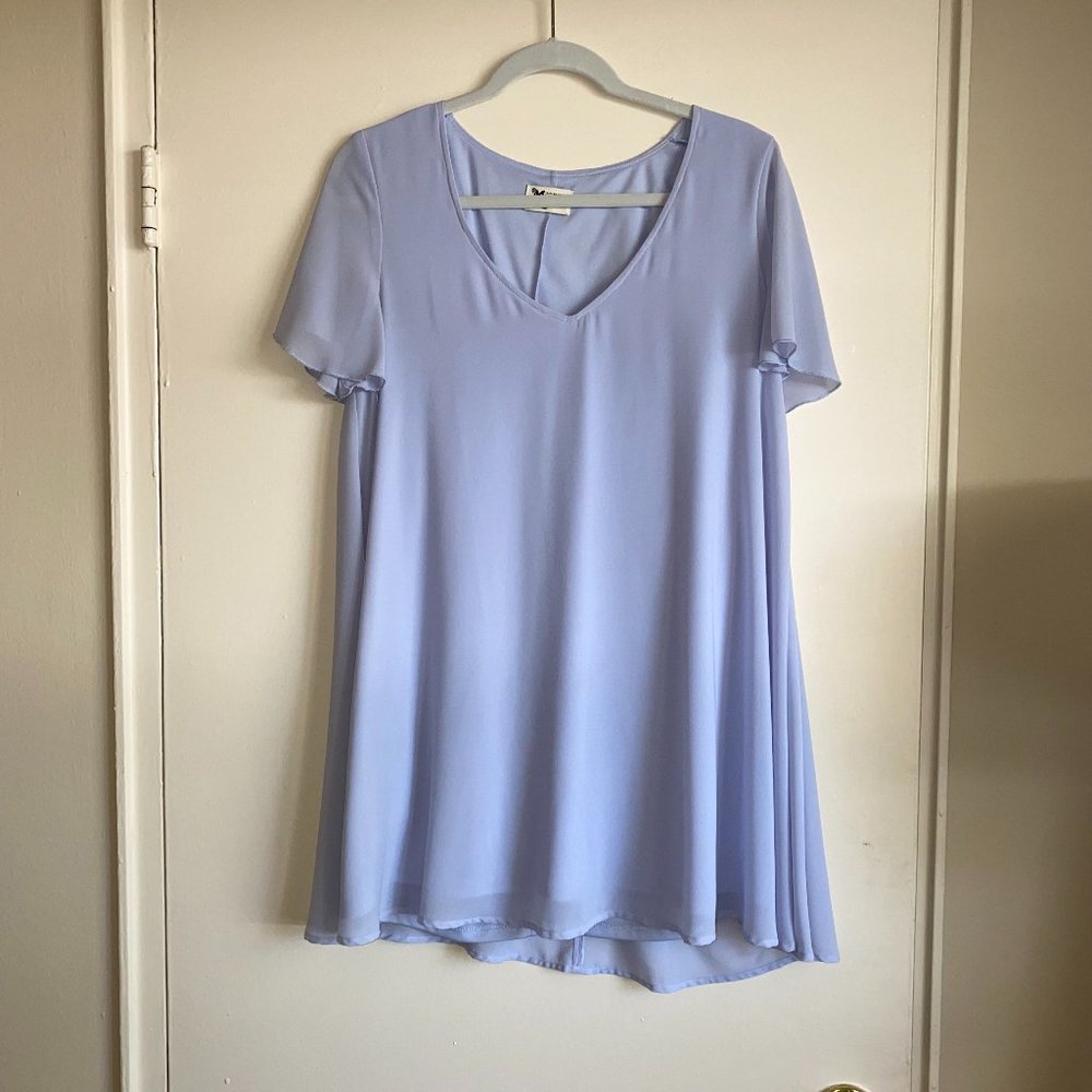 Lavender Show Me Your MuMu Mini Dress, Size S
